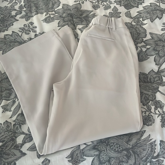 NWT Quince size 2 SHORT Stretch Crepe Pleated Wide Leg Pants - Picture 8 of 8